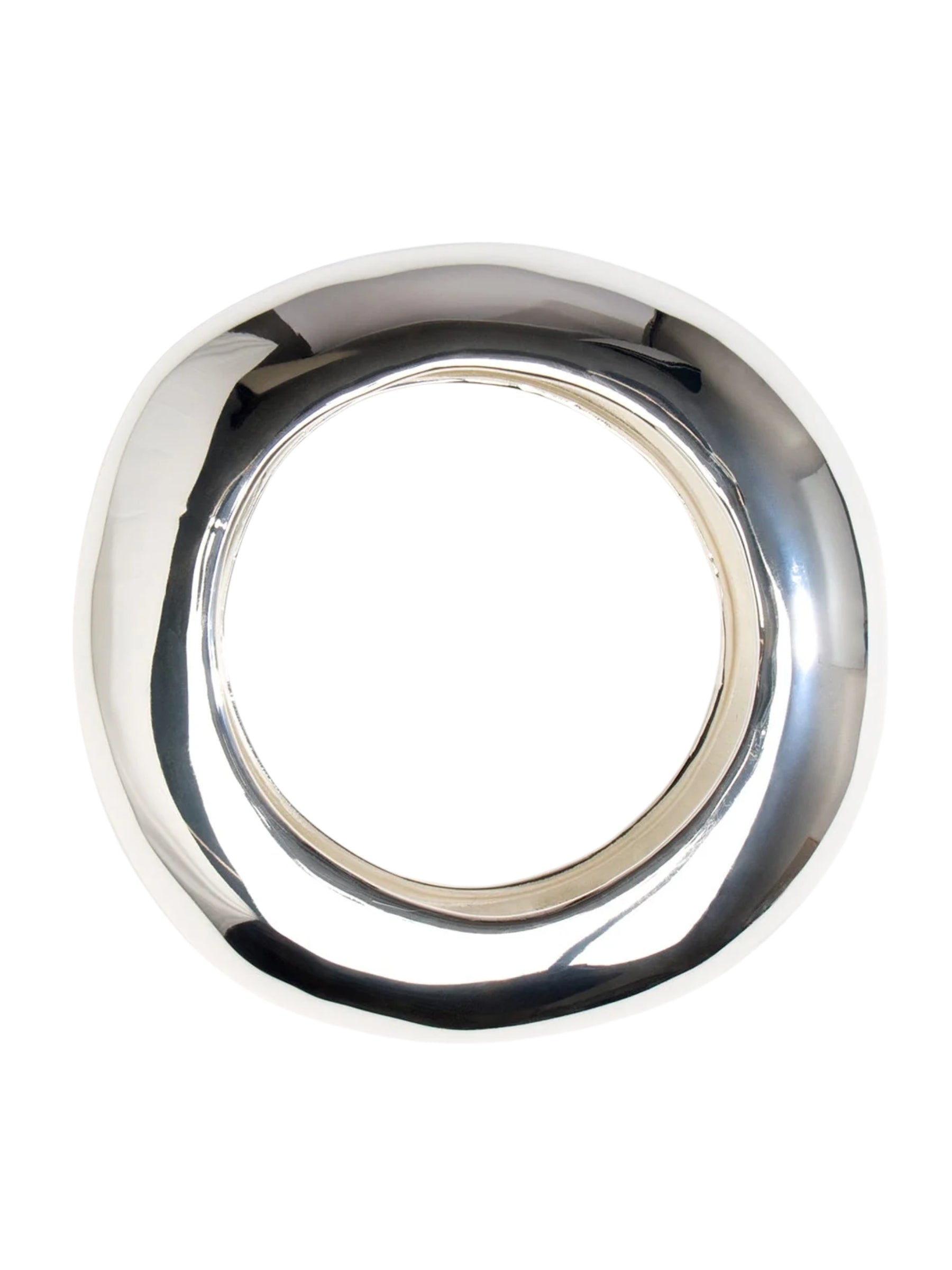Dinosaur Designs | Large Drift Bangle in Silver