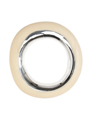 Dinosaur Designs | Medium Drift Duo Bangle in Cream