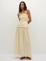 Faithfull | Hedy Maxi Dress in Butter