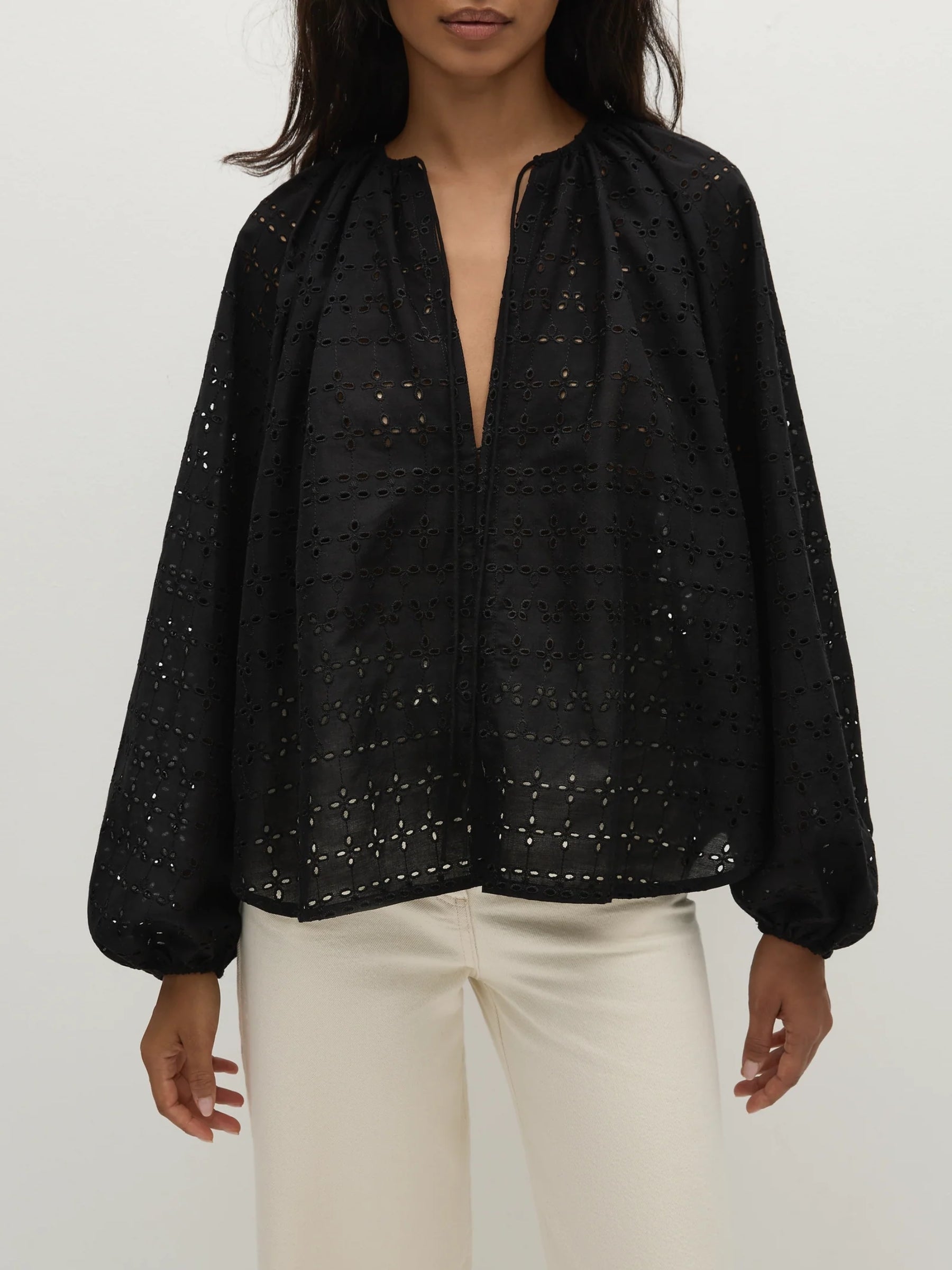 Faithfull | Thora Blouse Birgitta Broderie Anglaise