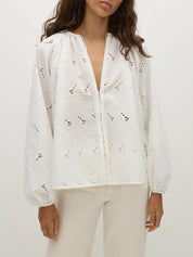 Faithfull | Thora Blouse Birgitta Broderie Anglaise