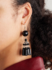 Sophie Buhai Flamenco Earrings in Onyx 