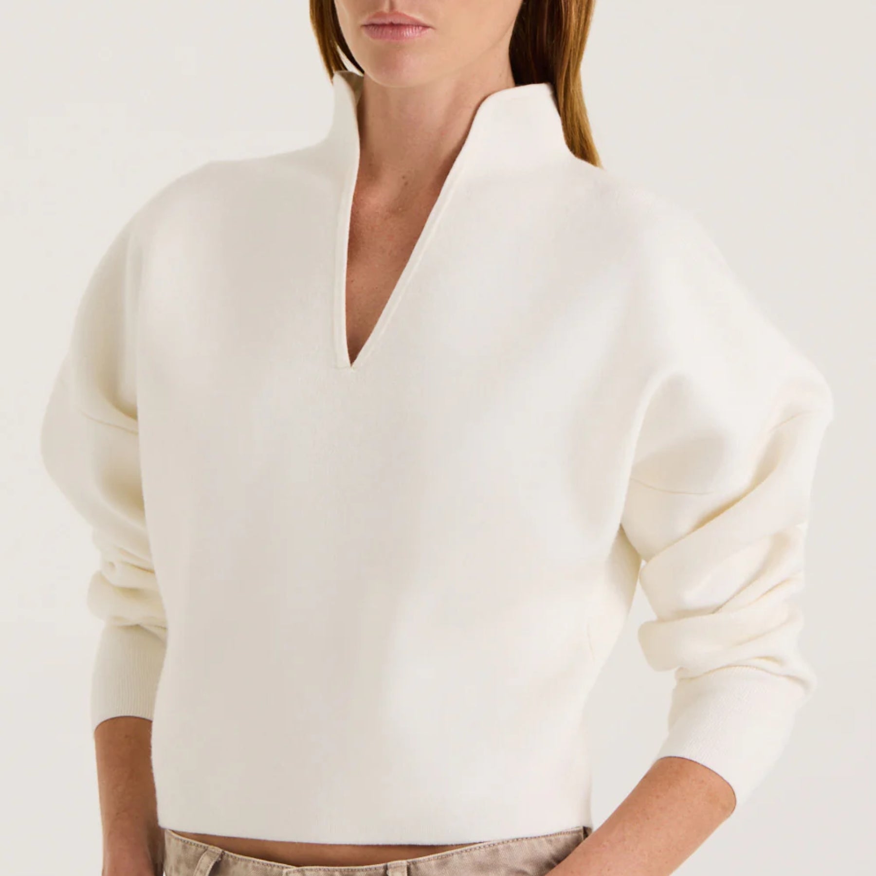 HENNE | Gwen V-Neck Knit Jumper