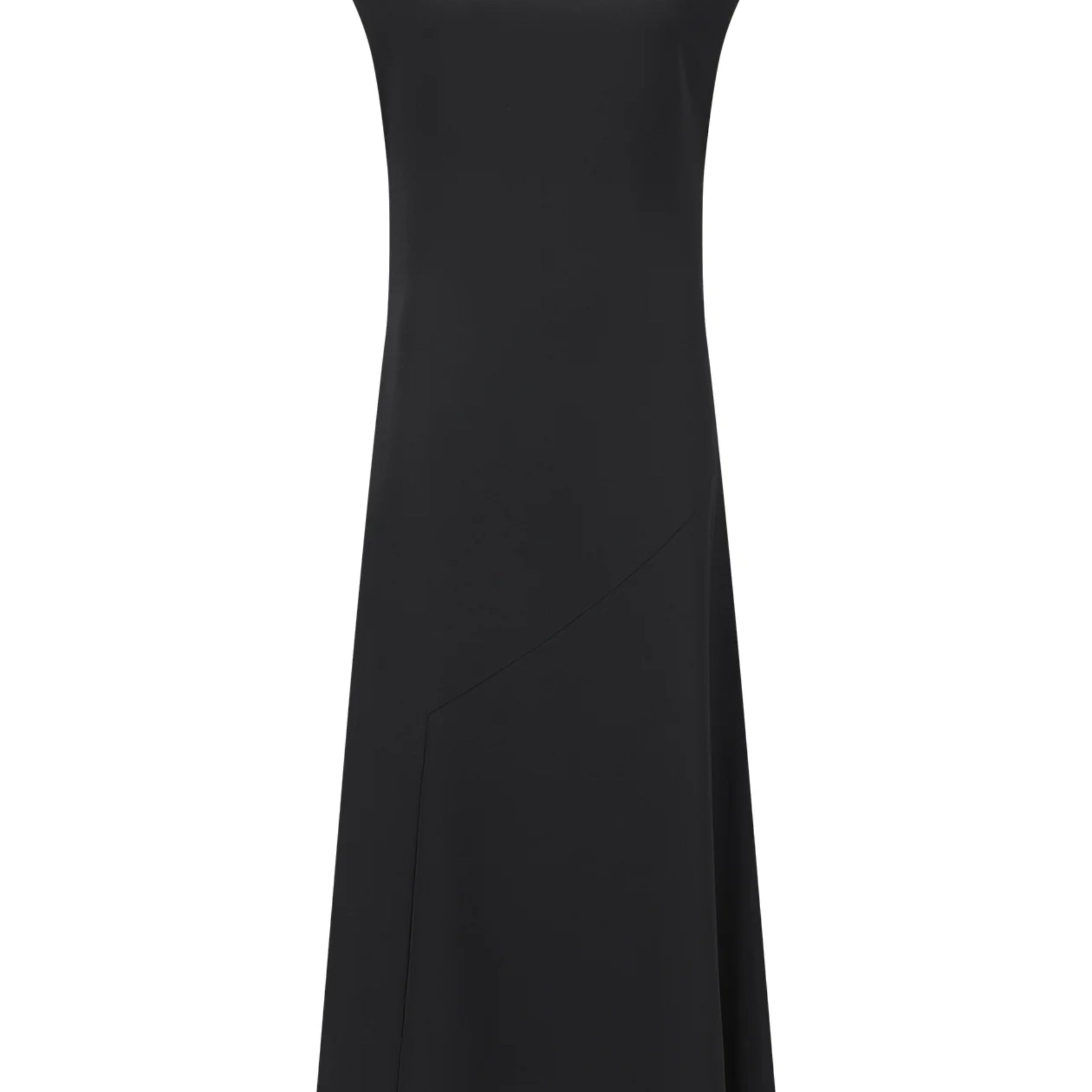 Harris Tapper Sofie Dress in Drape Suiting - Black
