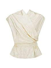 Harris Tapper | Chaimberlain Top in Tapestry - Ivory
