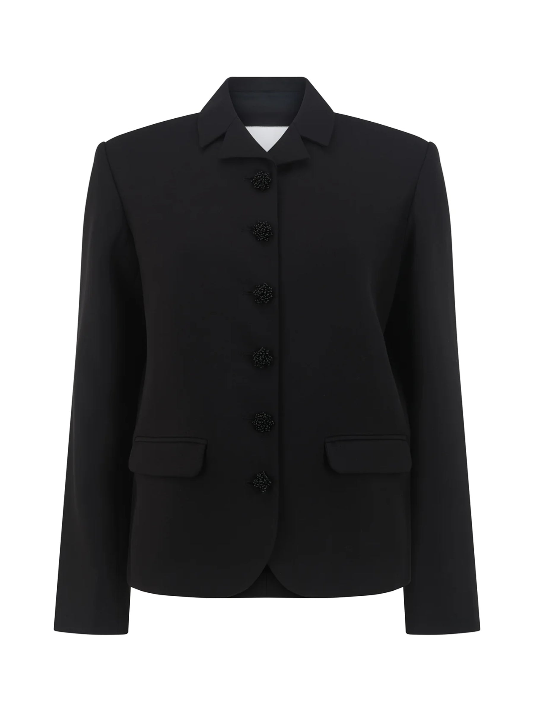 Harris Tapper | Cindy Jacket in Wool Tencel Suiting