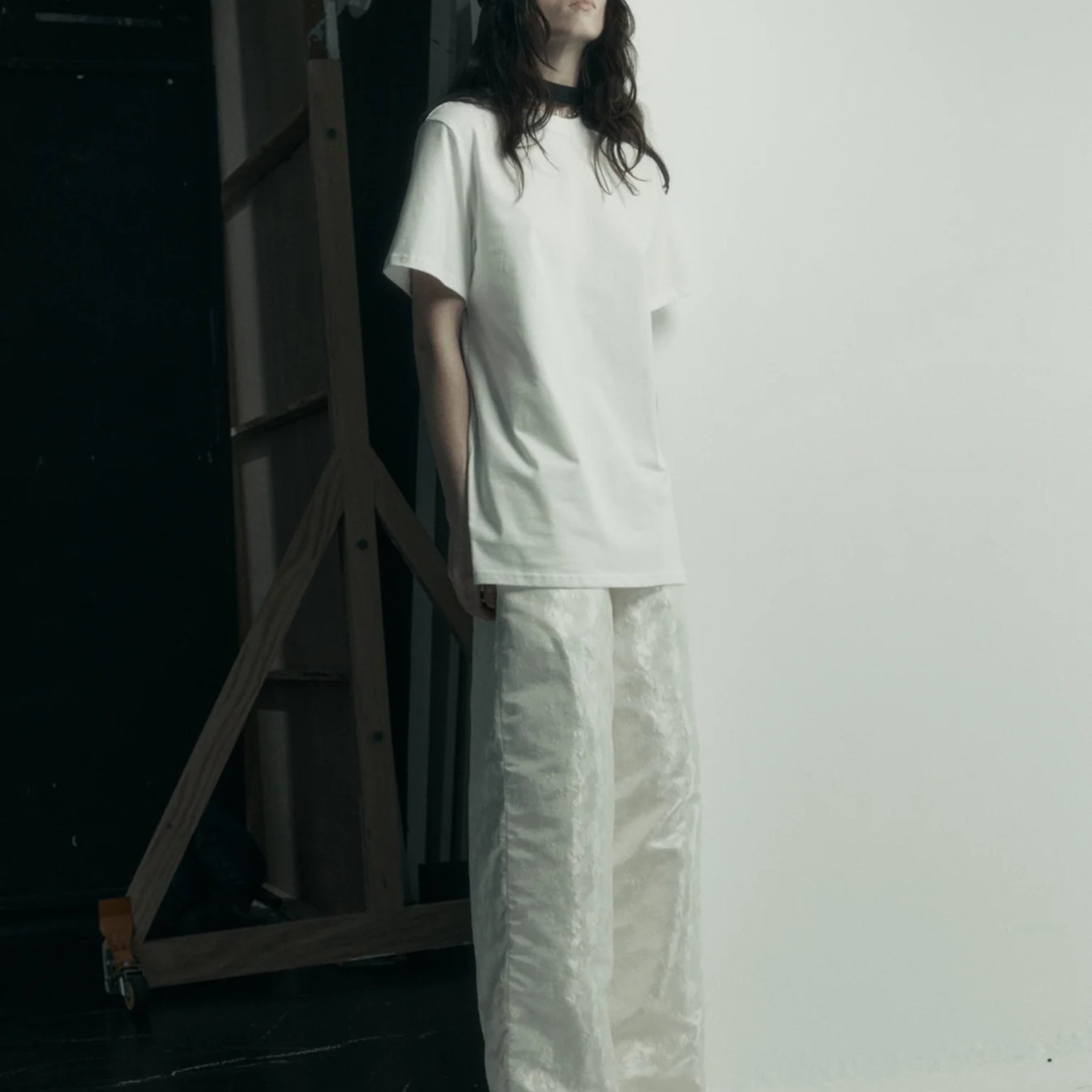 Harris Tapper | Drew Trouser in Embroidered Taffeta