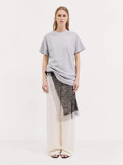 Harris Tapper | Drew T-Shirt in Cotton - Grey