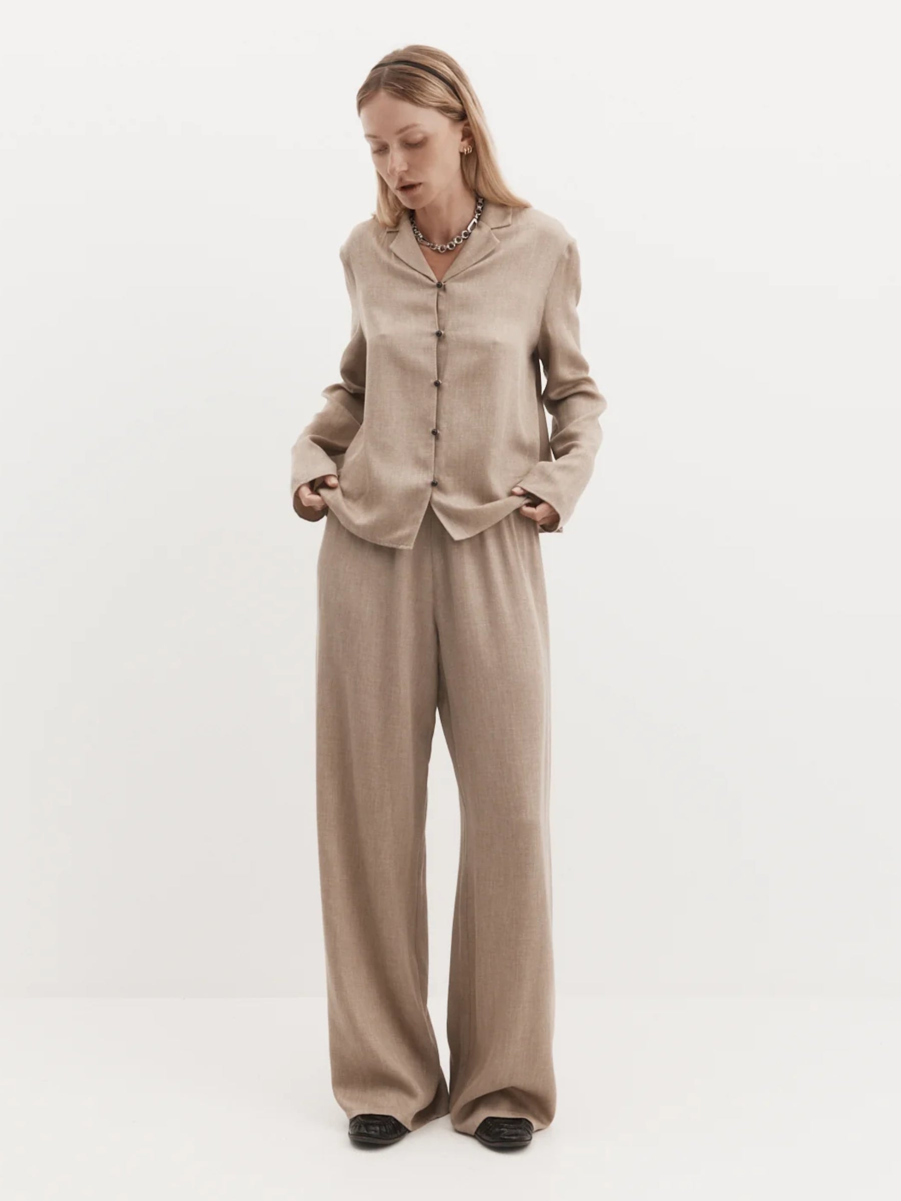 Harris Tapper | Irving Trouser in Tencel Twill