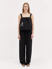 Harris Tapper | Parra Top in Laminated Nylon