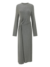 Harris Tapper | Teller Dress in Tencel Jersey in Grey