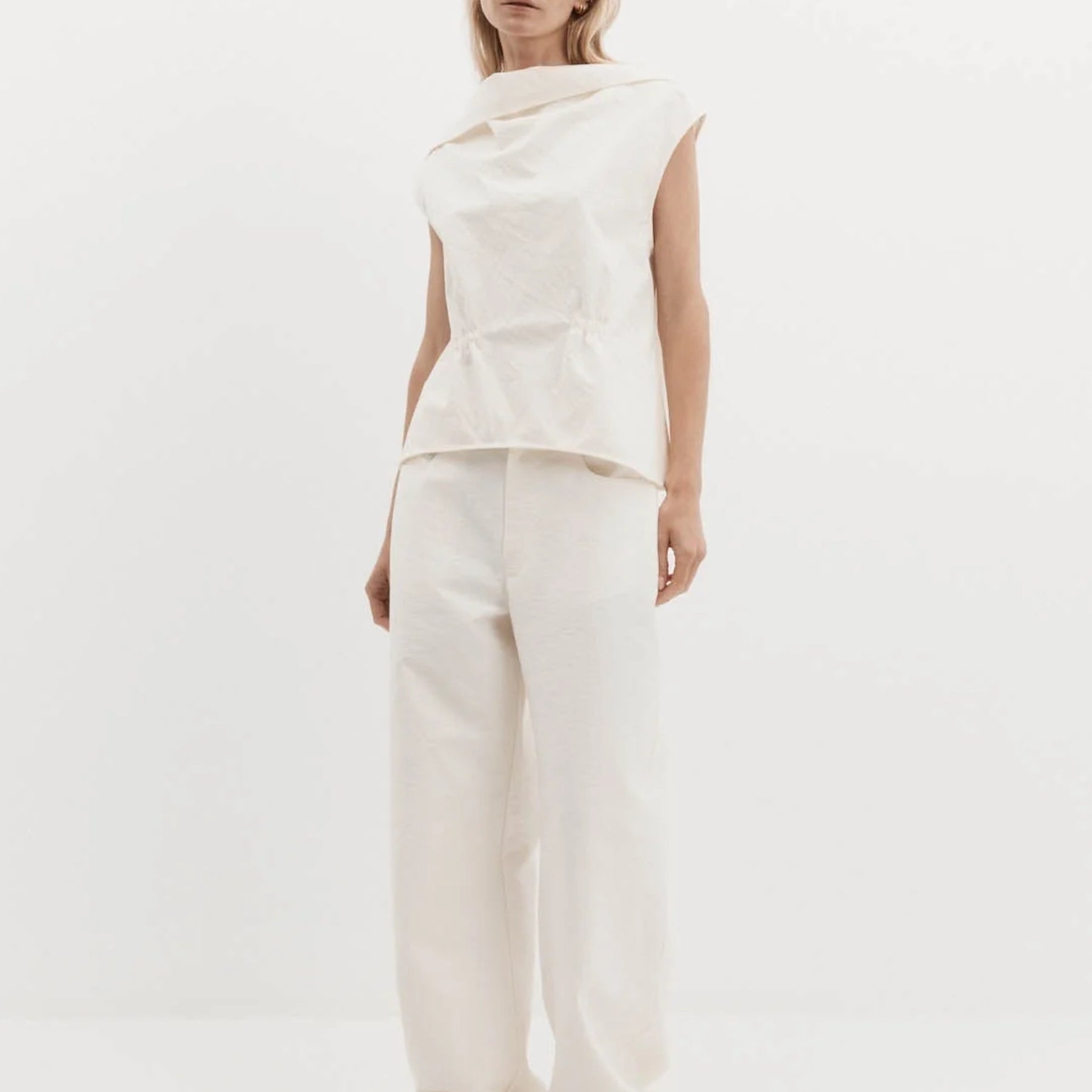 Harris Tapper Dean Trouser in Washed Cotton