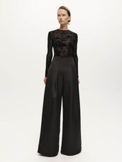 Harris Tapper Darvos Top in Back Velvet