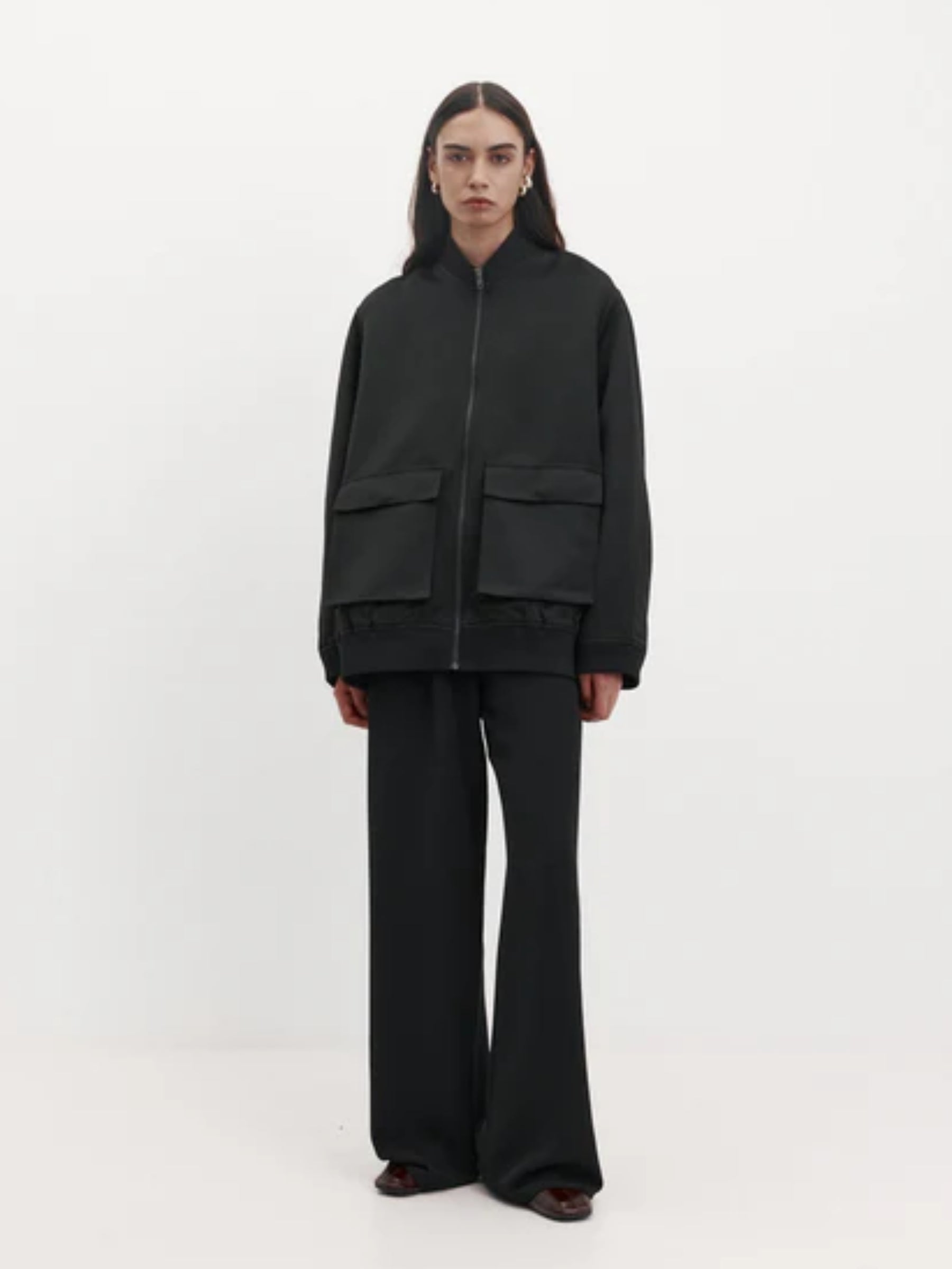 Harris Tapper Moon Jacket in Satin Faille
