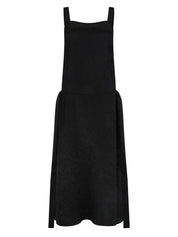 Harris Tapper Wexer Dress in Jacquard Satin in black