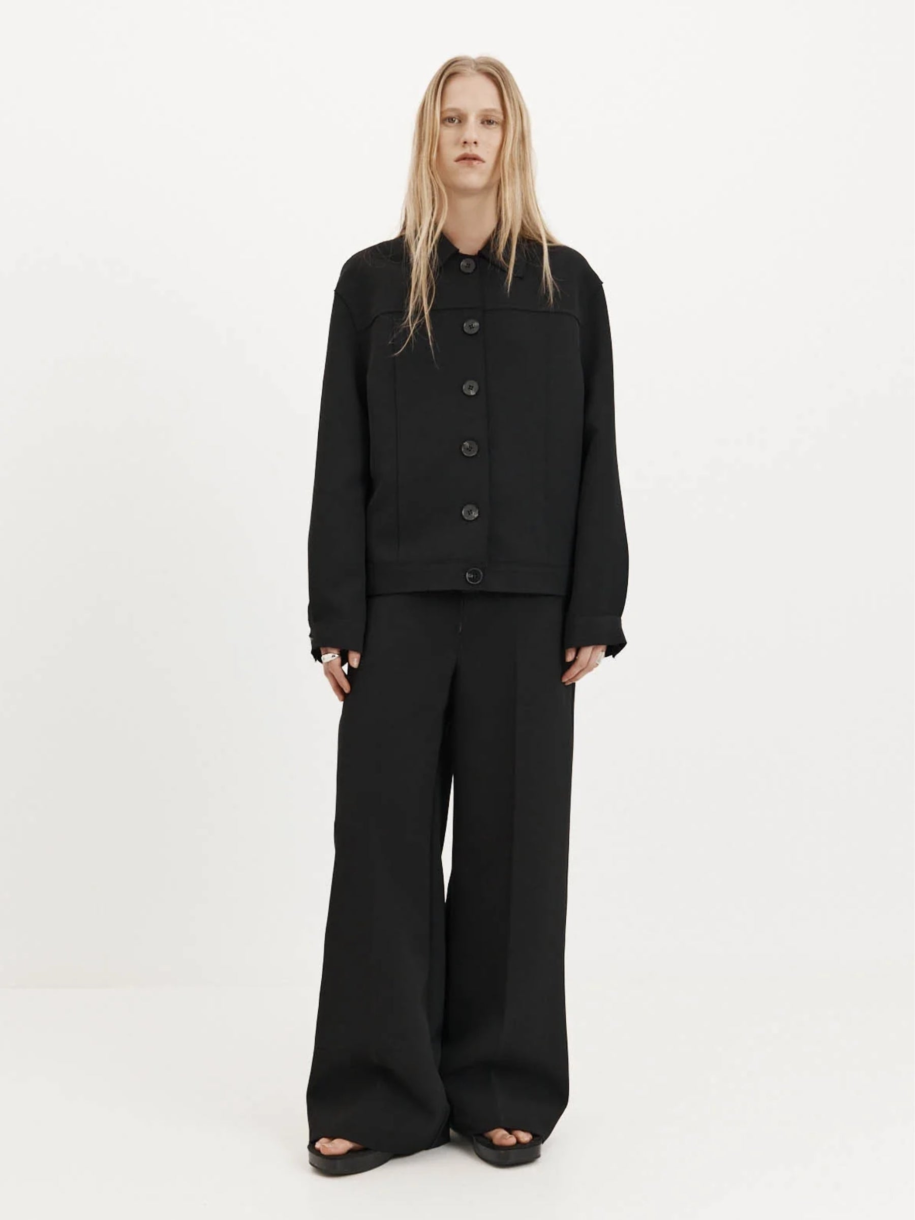 Harris Tapper Austin Jacket Black Suiting