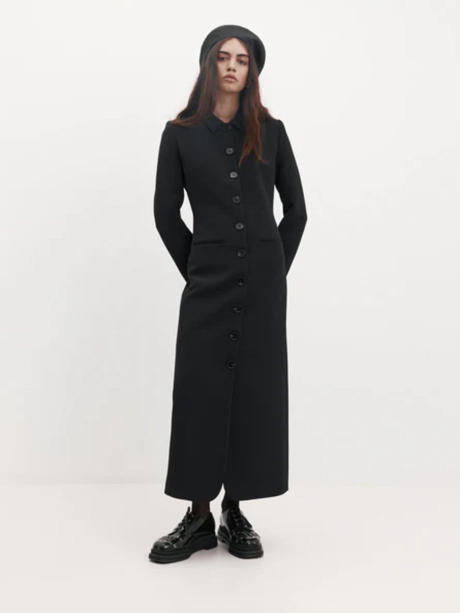 Harris Tapper Black Bardot Coat