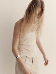 Harris Tapper Beru Top in Ivory