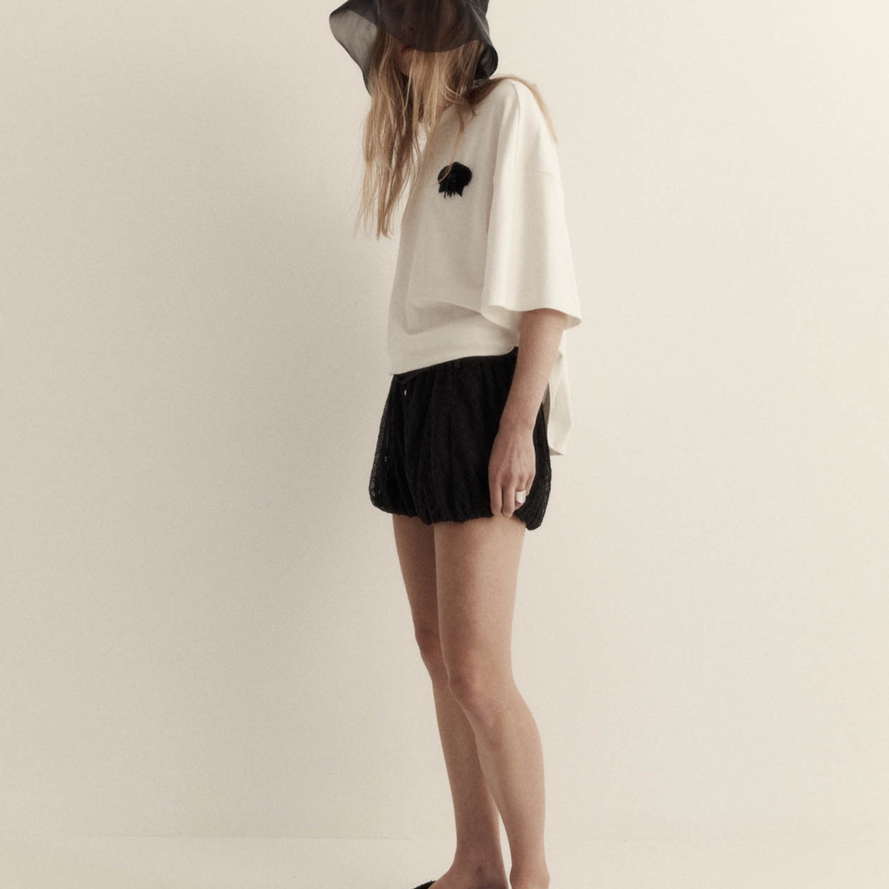 Harris Tapper Beaded Orchid T-Shirt