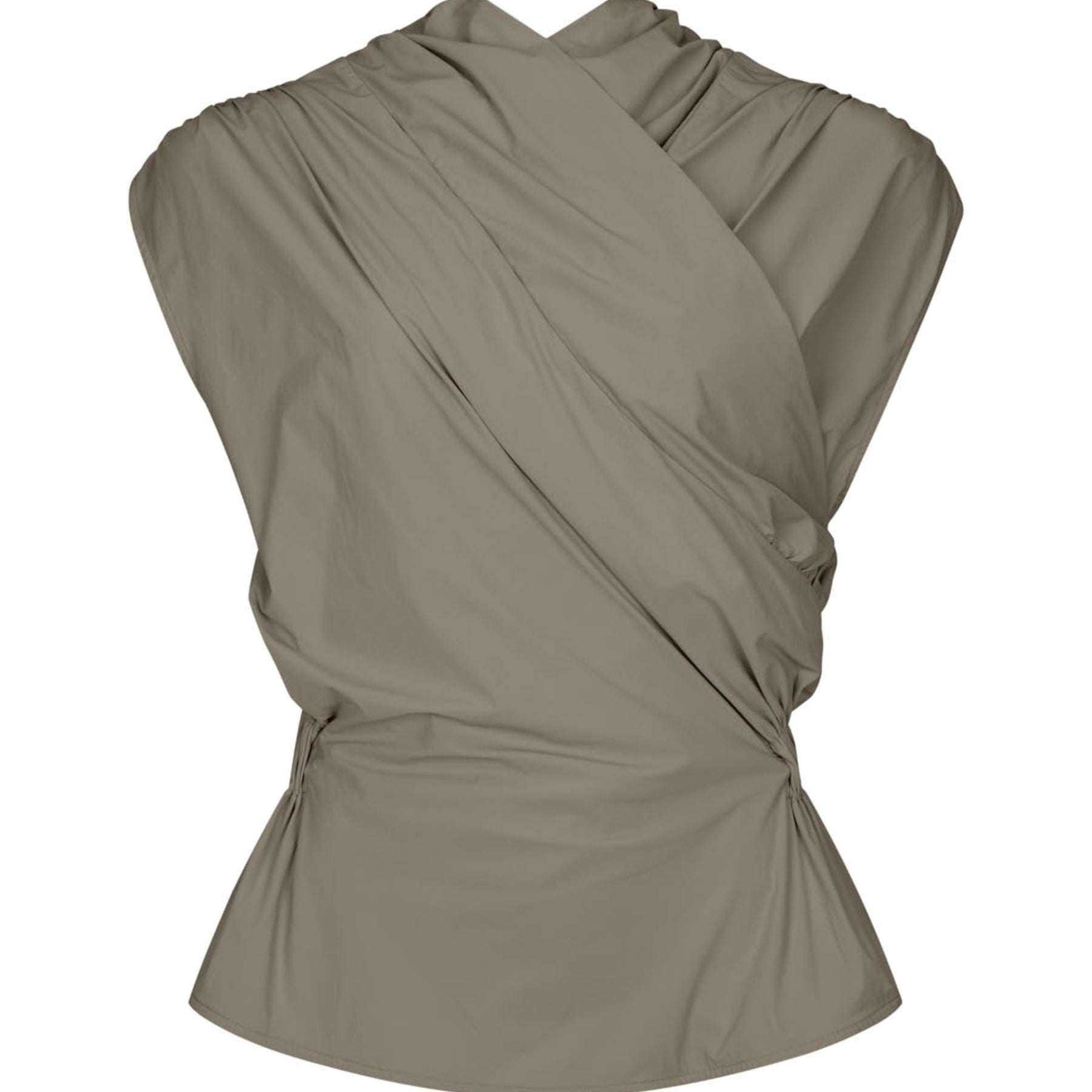 Harris Tapper Chaimberlain Top in Taupe