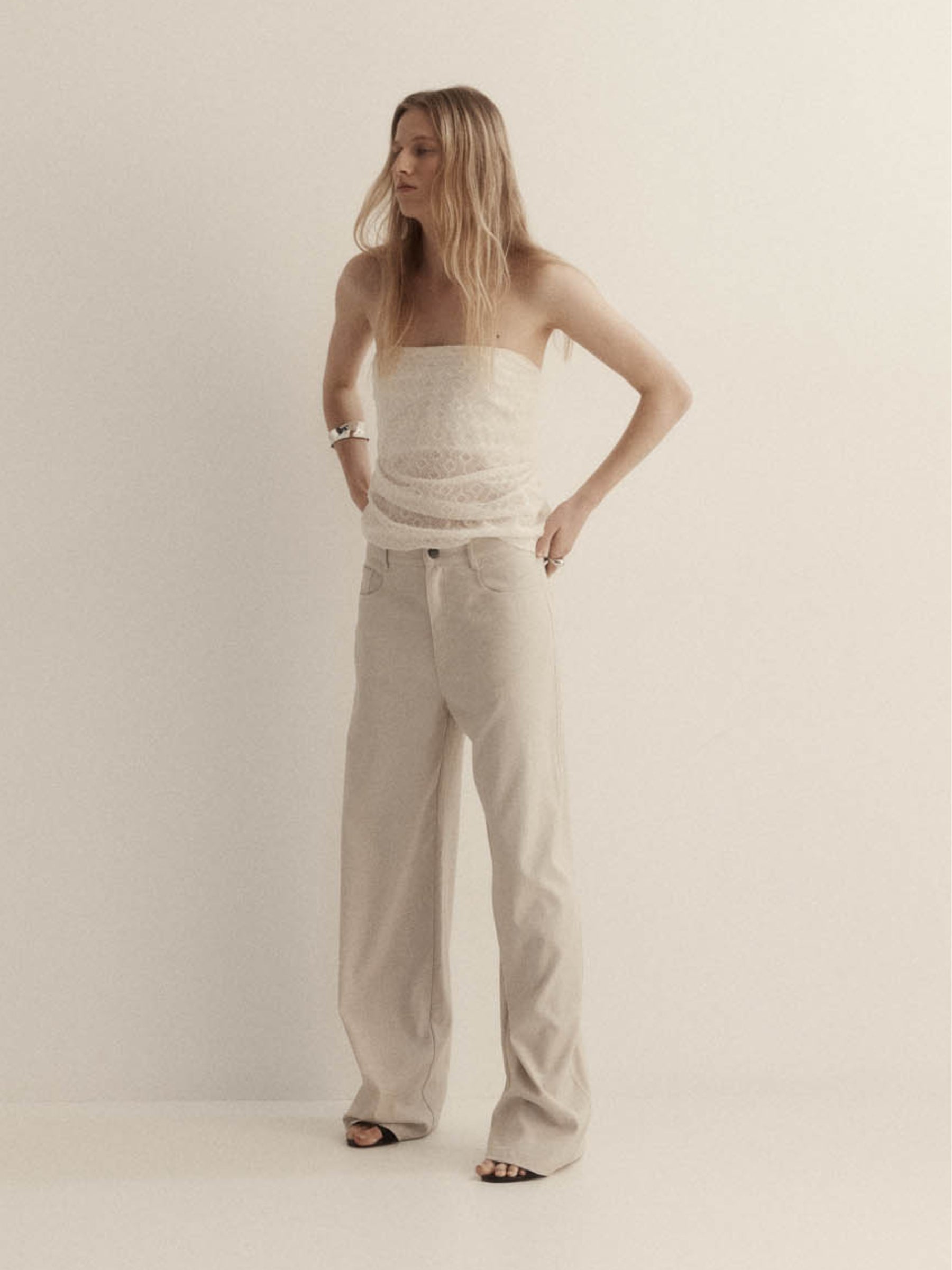 Harris Tapper Dean Trouser in Sand