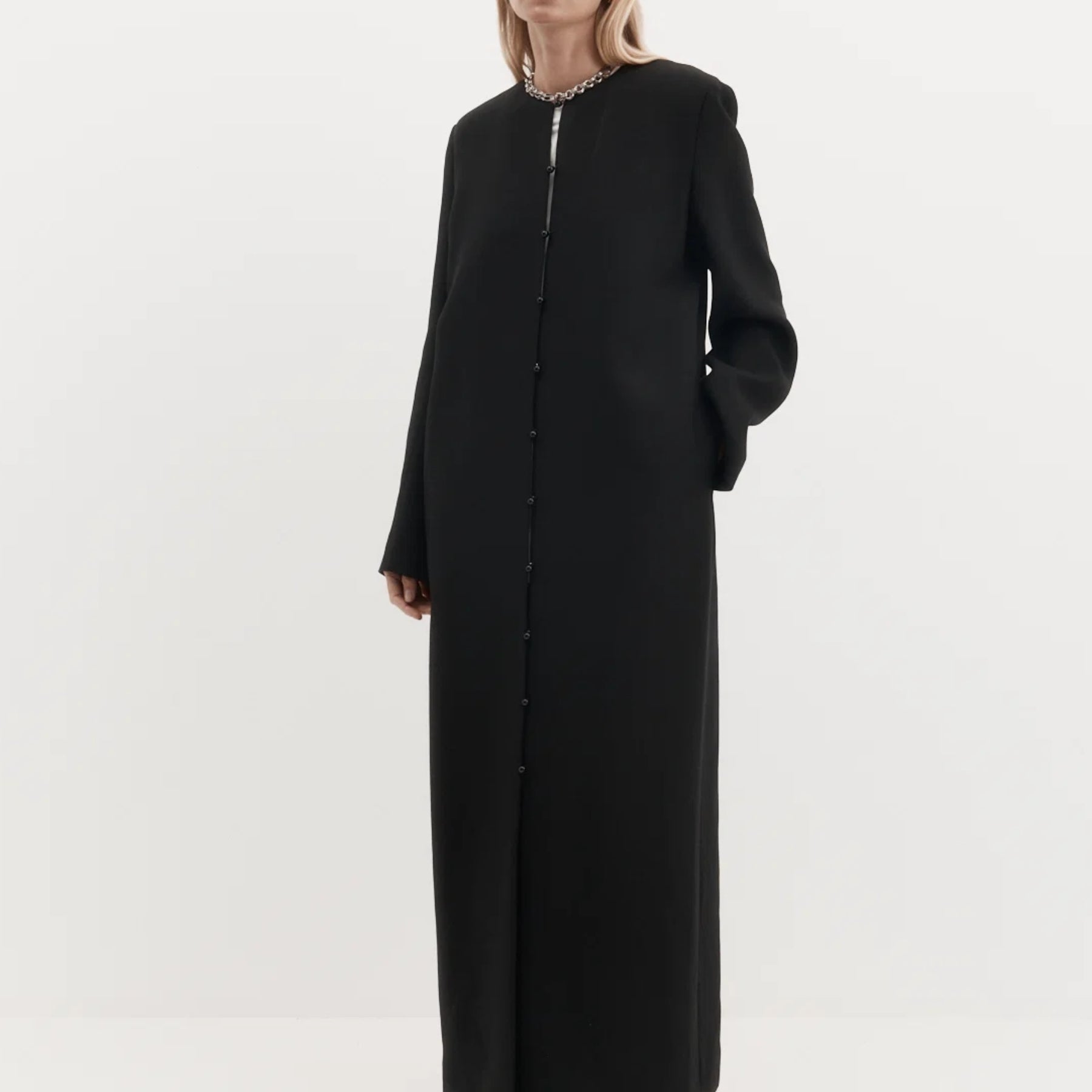 Harris Tapper | Eileen Coat in Wool Tencel Suiting