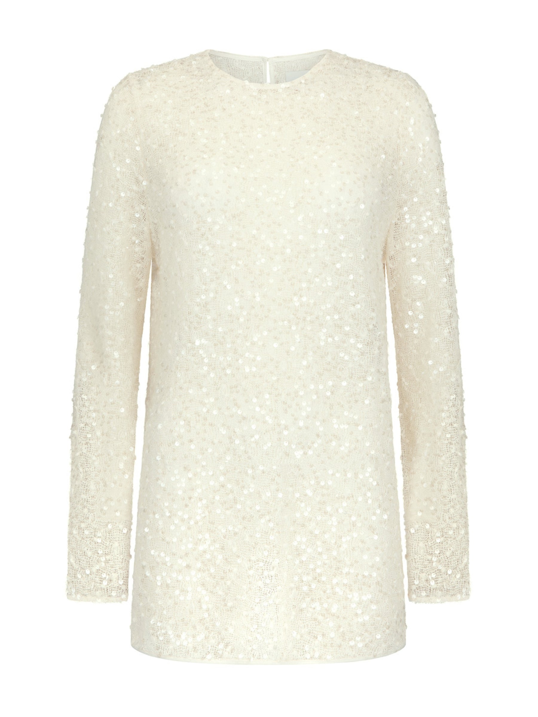 Harris Tapper Eva Top in Cream Sequin