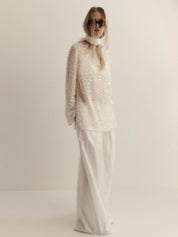 Harris Tapper Eva Top in Cream Sequin