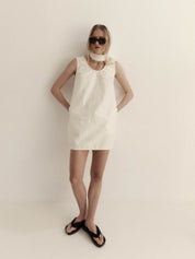 Harris Tapper Gigi Mini Dress in White