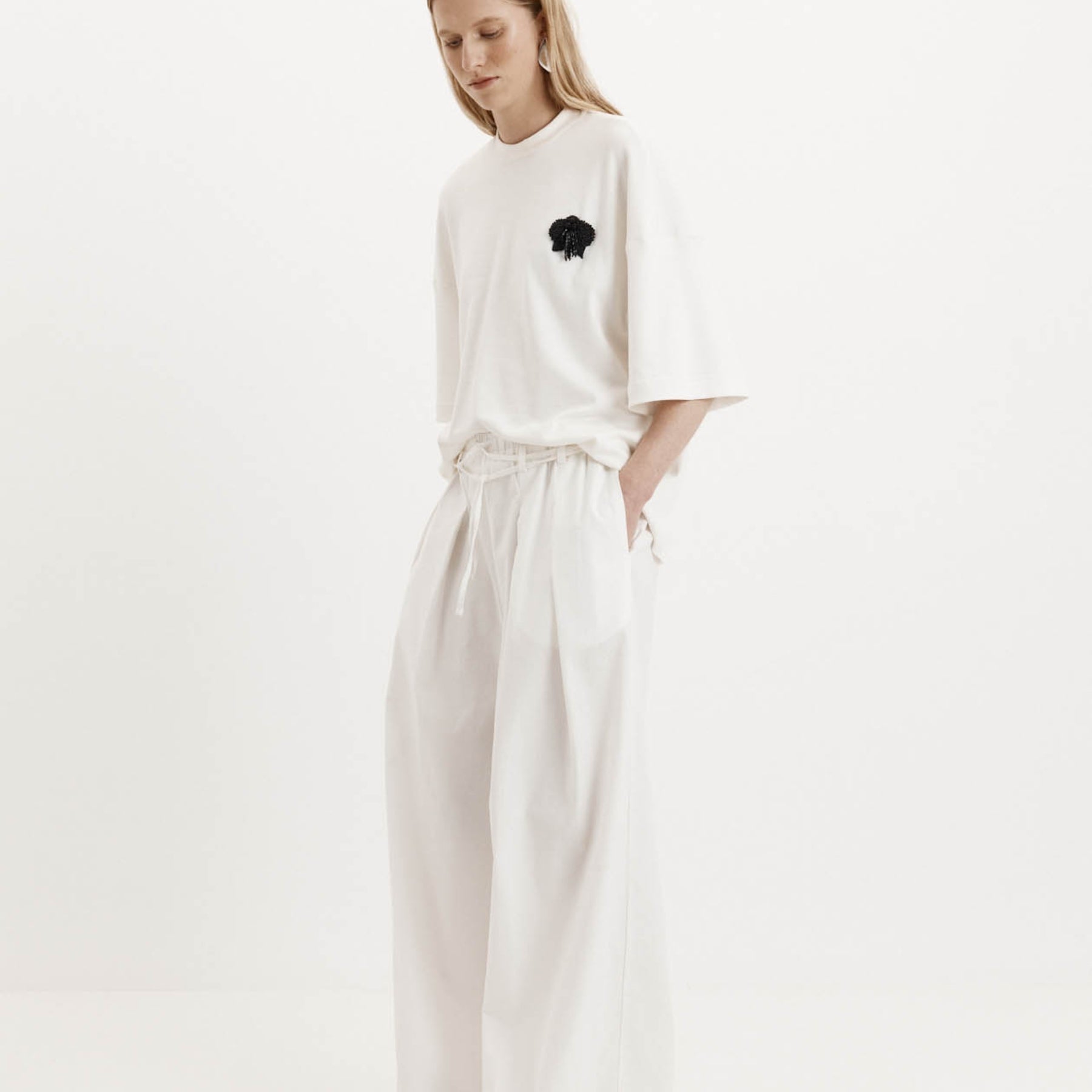 Harris Tapper Gio Trouser in White