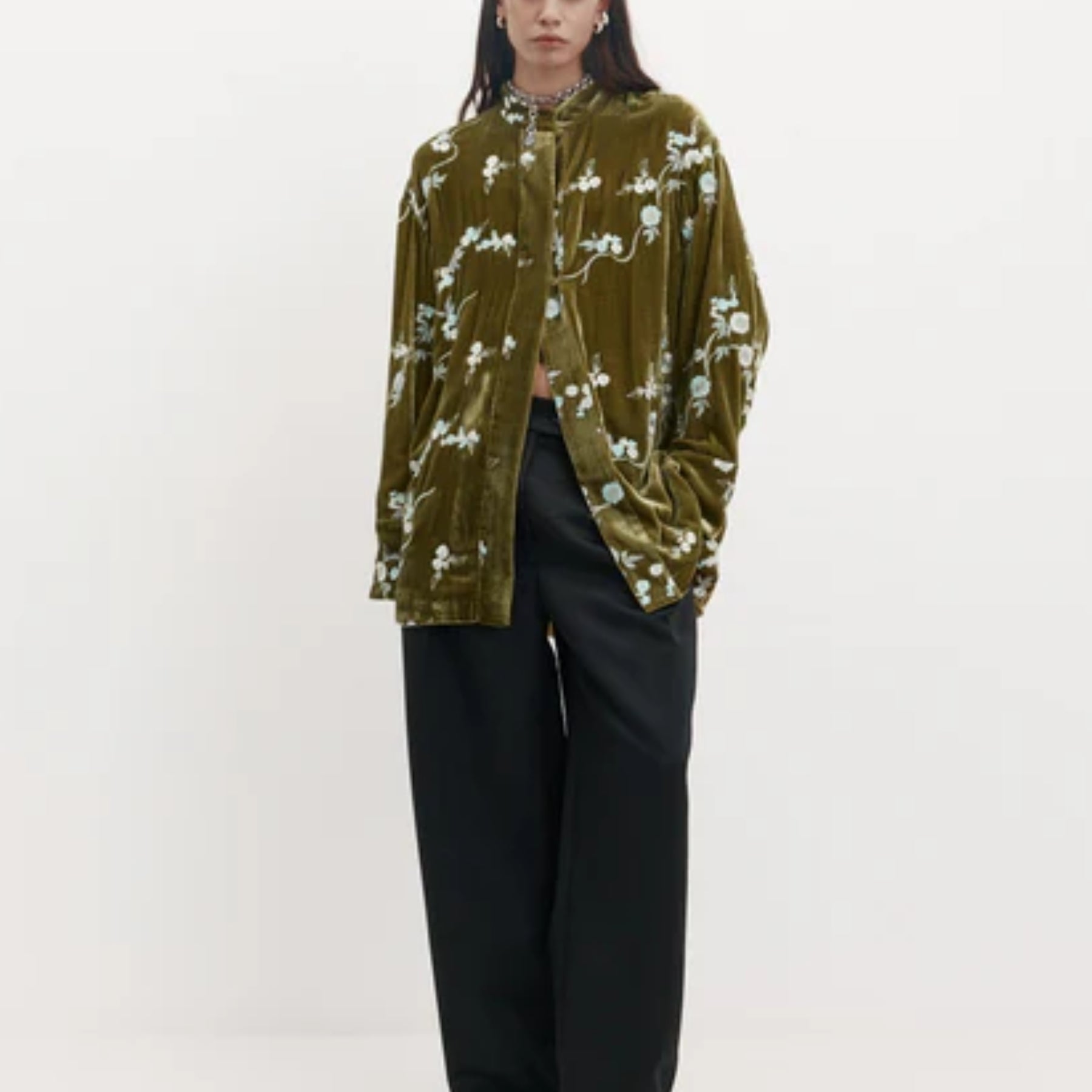 Harris Tapper Graff Jacket in Embroidered Velvet