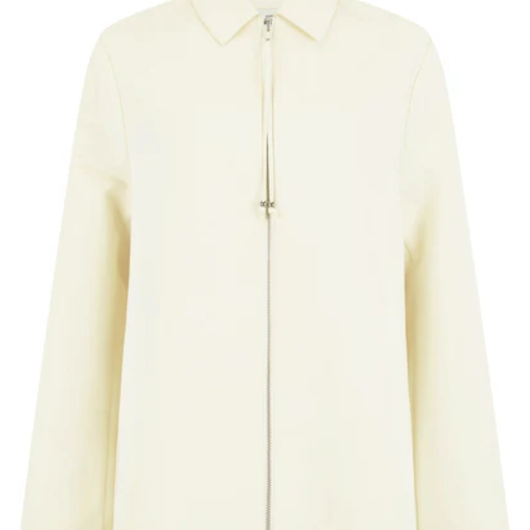 Harris Tapper Moon Jacket in Satin Faille in Ivory