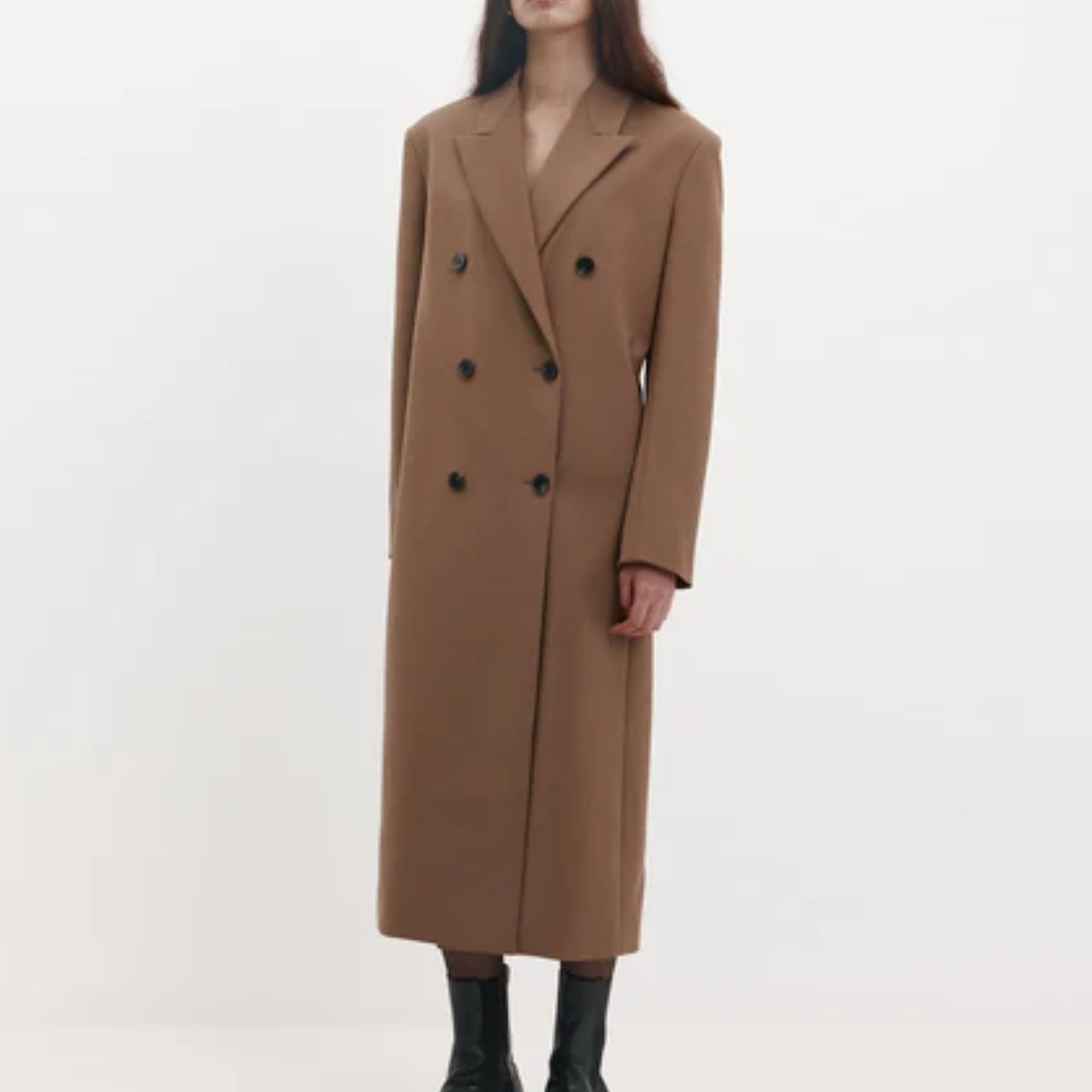 Harris Tapper Iona Coat in Wool Suiting