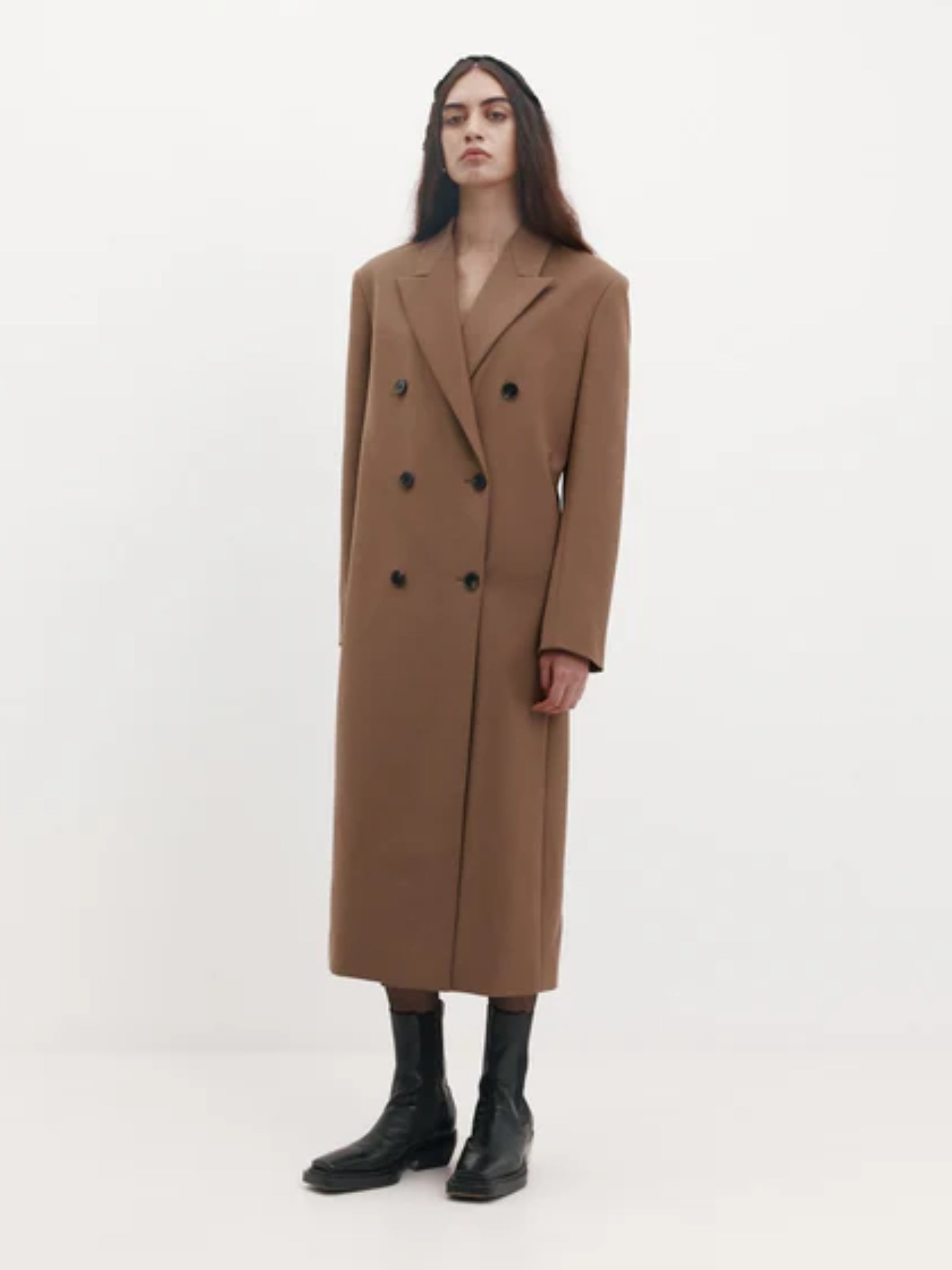 Harris Tapper Iona Coat in Wool Suiting