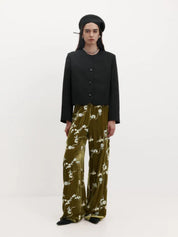 Harris Tapper Irving Trouser in Embroidered Velvet