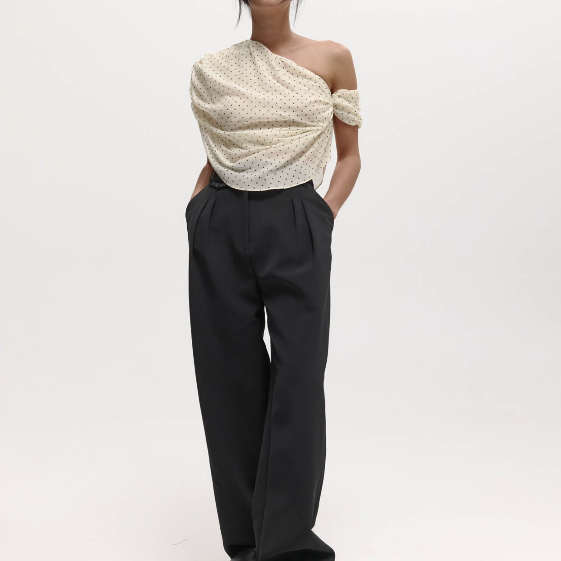 Harris Tapper Lucille Top in Silk Chiffon
