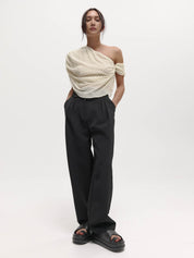 Harris Tapper Lucille Top in Silk Chiffon