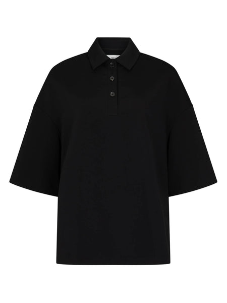 Harris Tapper Short Sleeve Orwell Polo in Black – The UNDONE