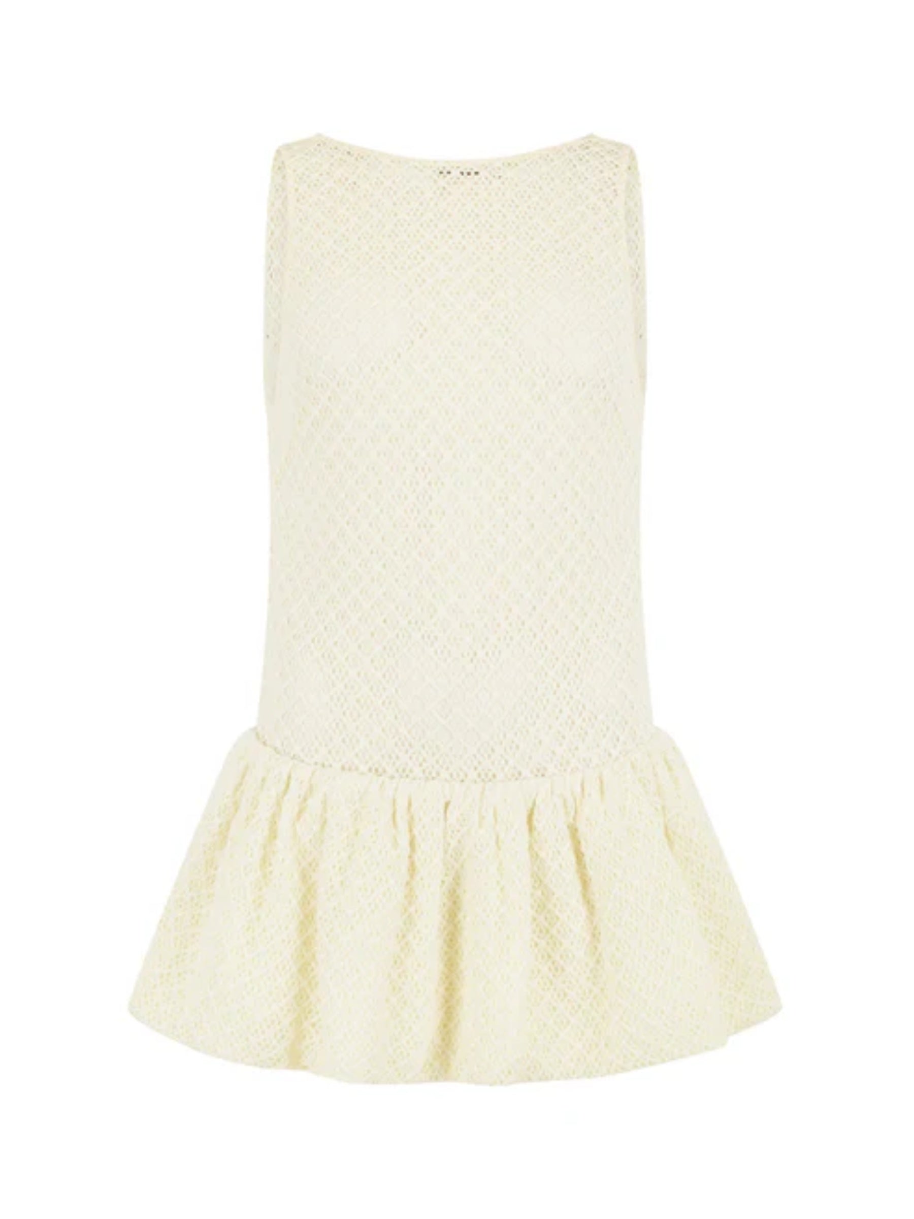 Harris Tapper | Sirius Top in Knit Lace