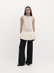 Harris Tapper | Sirius Top in Knit Lace