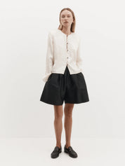 Harris Tapper Voluminous Short in Silk Taffeta