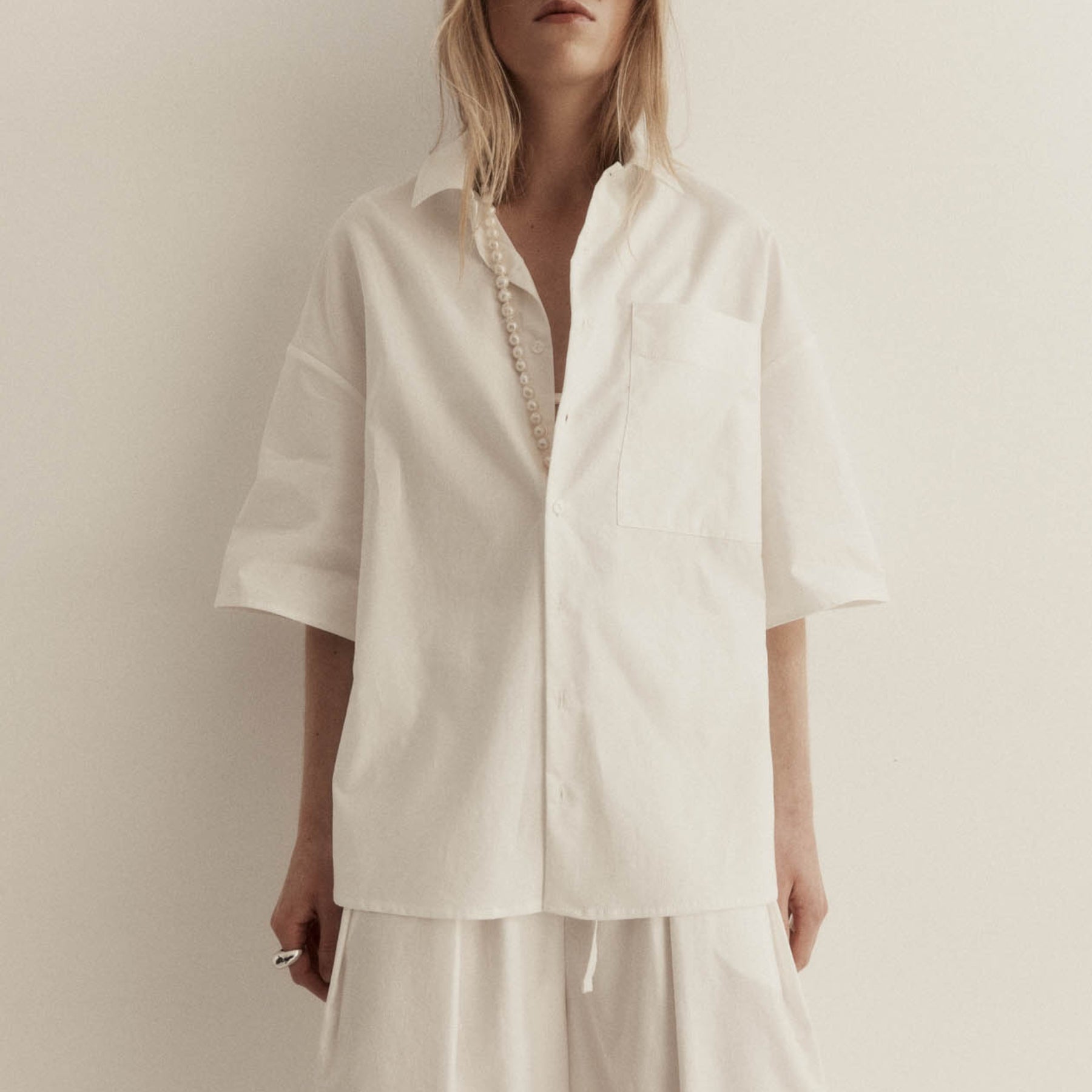 Harris Tapper Wallace Shirt in White