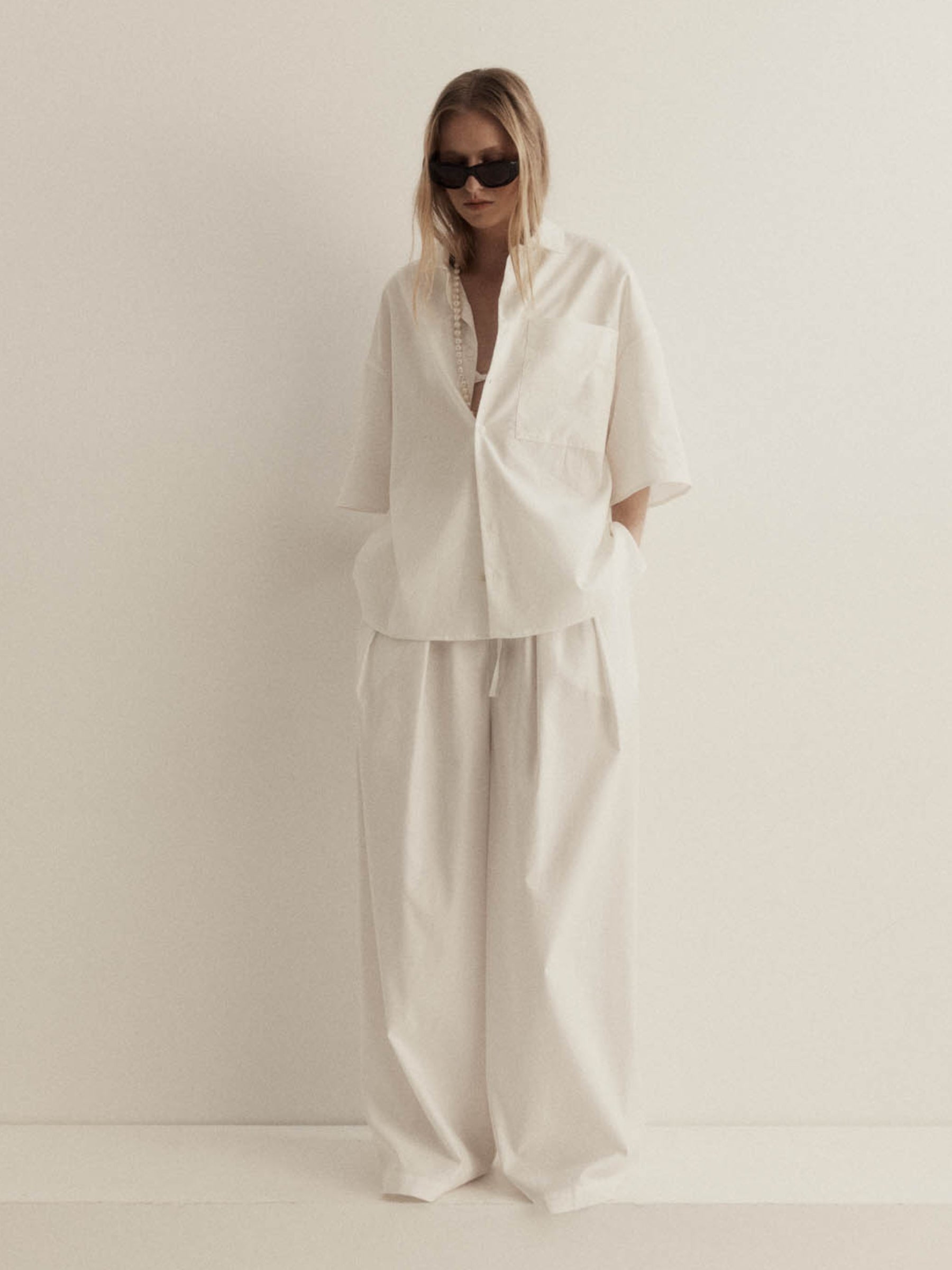 Harris Tapper Wallace Shirt in White