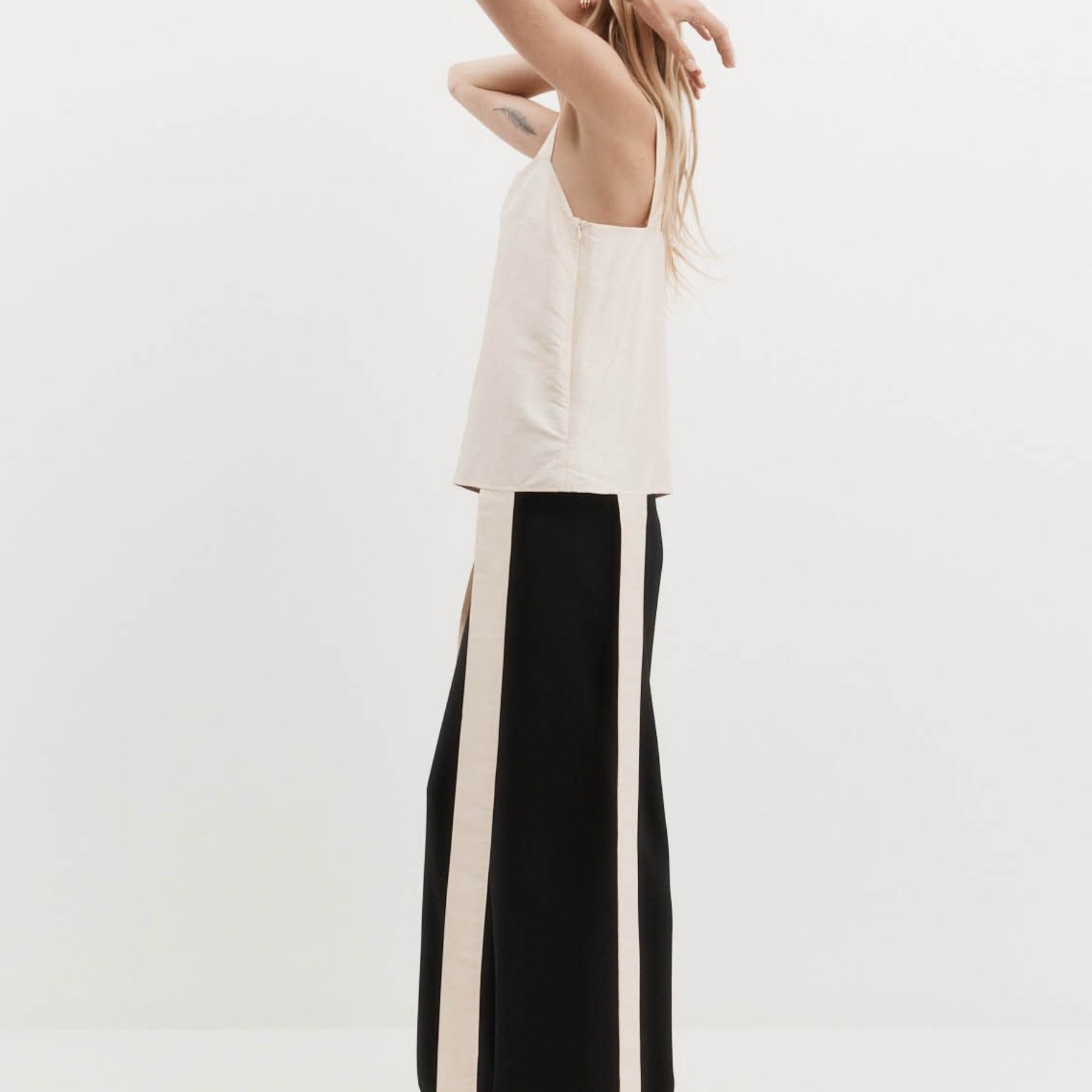 Harris Tapper Wexer Top in Silk Taffeta