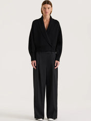 Henne | Jade Knit Jumper in black