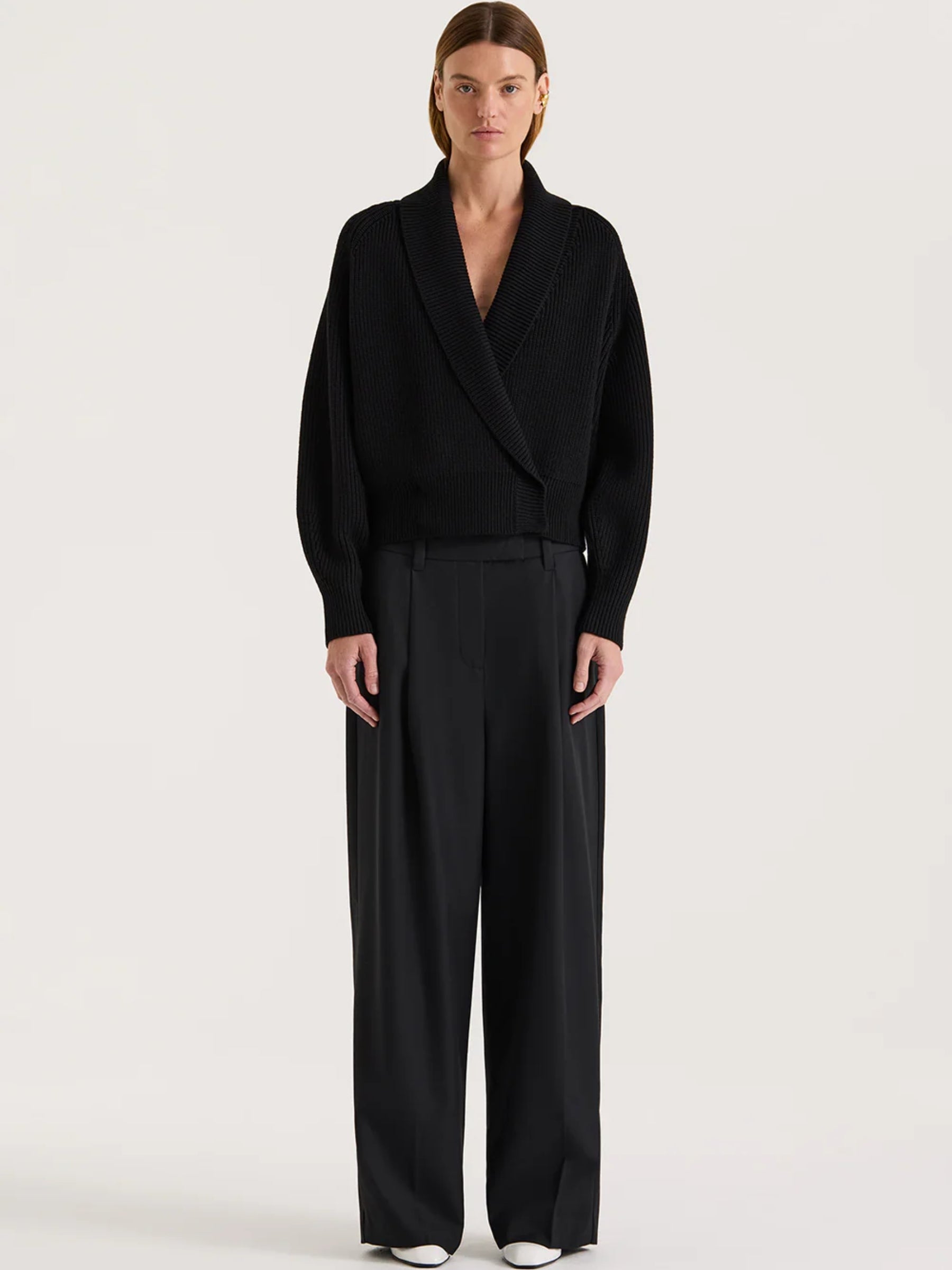 Henne | Jade Knit Jumper in black