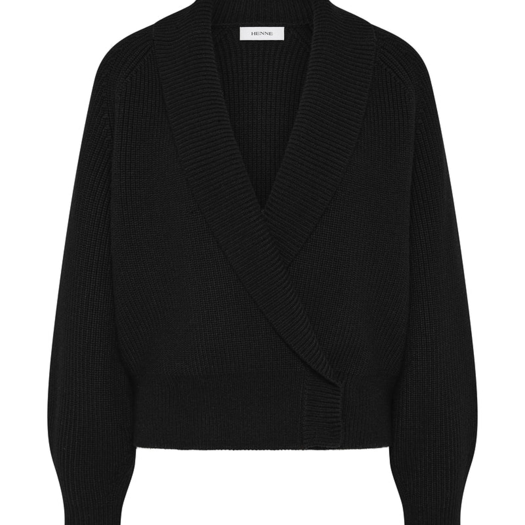 Henne | Jade Knit Jumper in black