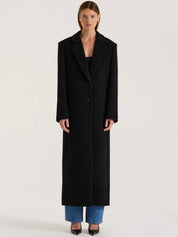 Henne Marcella Coat in Black