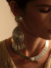 JUJU VERA | Silver Eliza Spiral Earrings