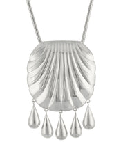 JUJU VERA | Silver Petra Shell Pendant